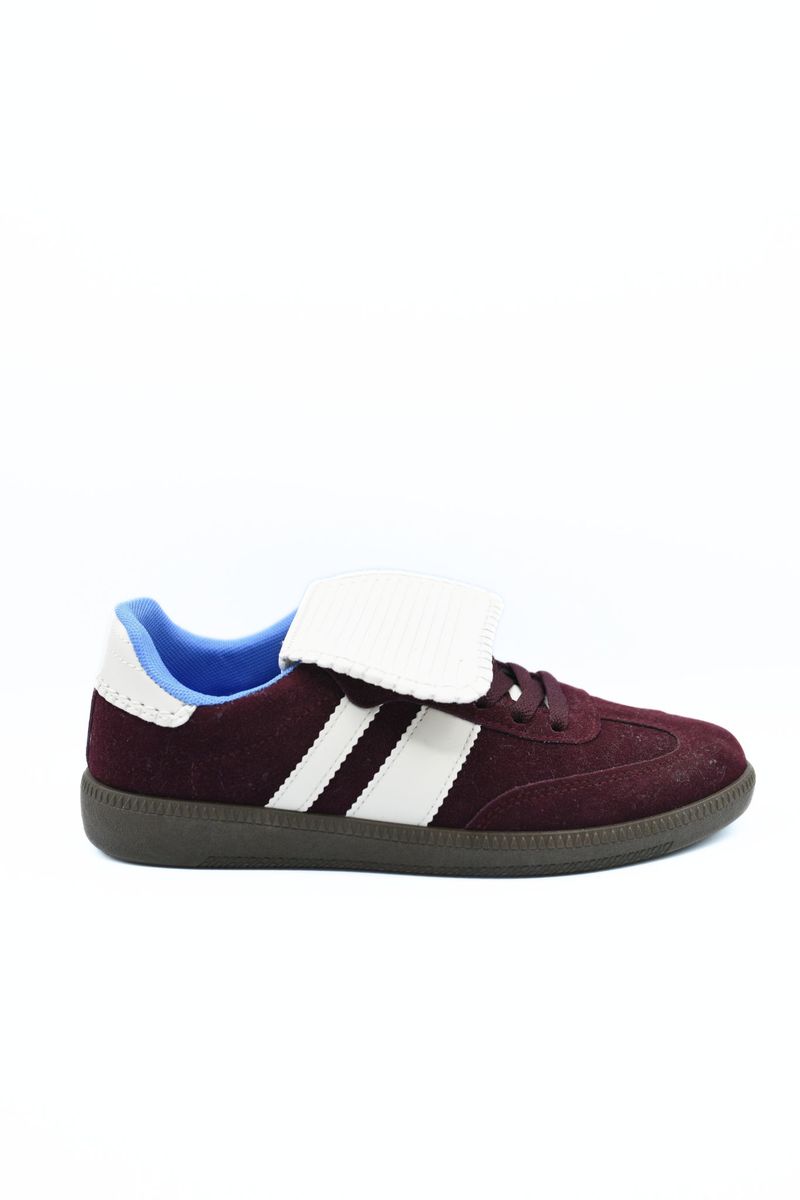 Lace-Up Flip Tongue Round Toe Trainers - She Wears Glory Beverly Hills