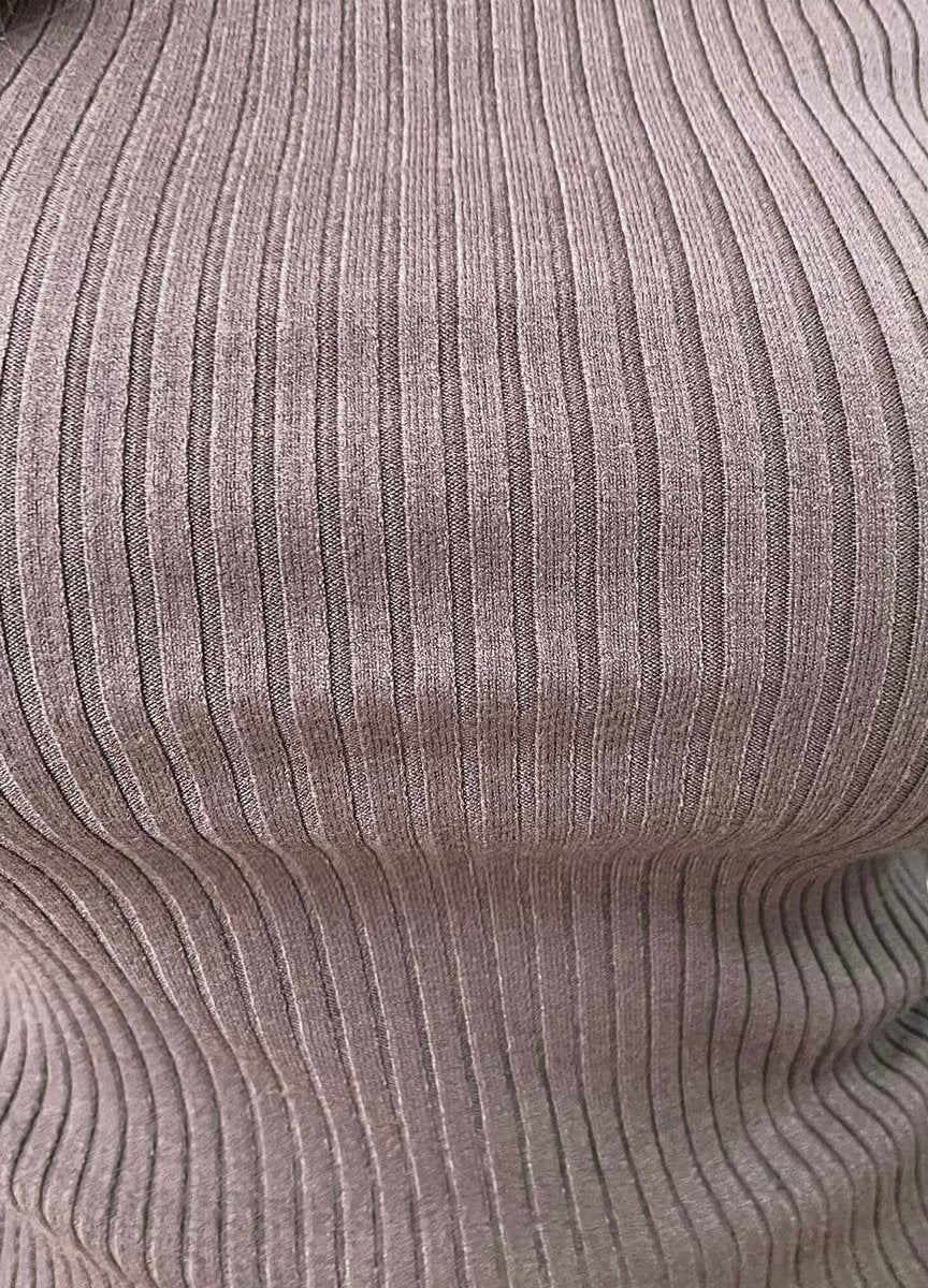 She Wears Glory™ Fitted Long Sleeve Fluffy Knitted Top