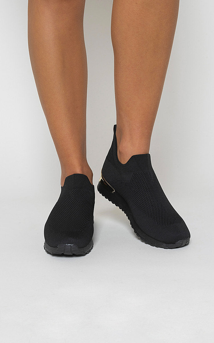 She Wears Glory™ Lightweight Wool Slip On Trainers Shoes
