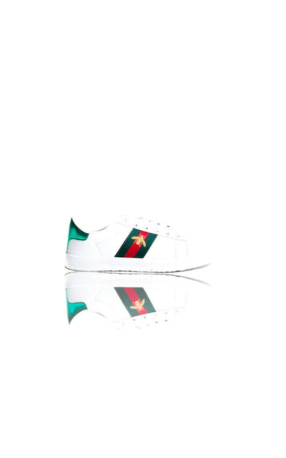 She Wears Glory™ Striped Bee Design Trainers