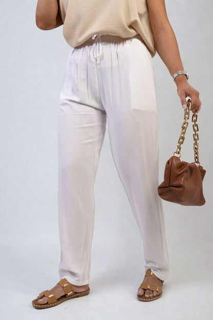 She Wears Glory™ Drawstring High Waist Trouser with Side Pockets