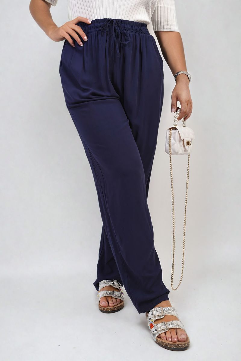 She Wears Glory™ Drawstring High Waist Trouser with Side Pockets
