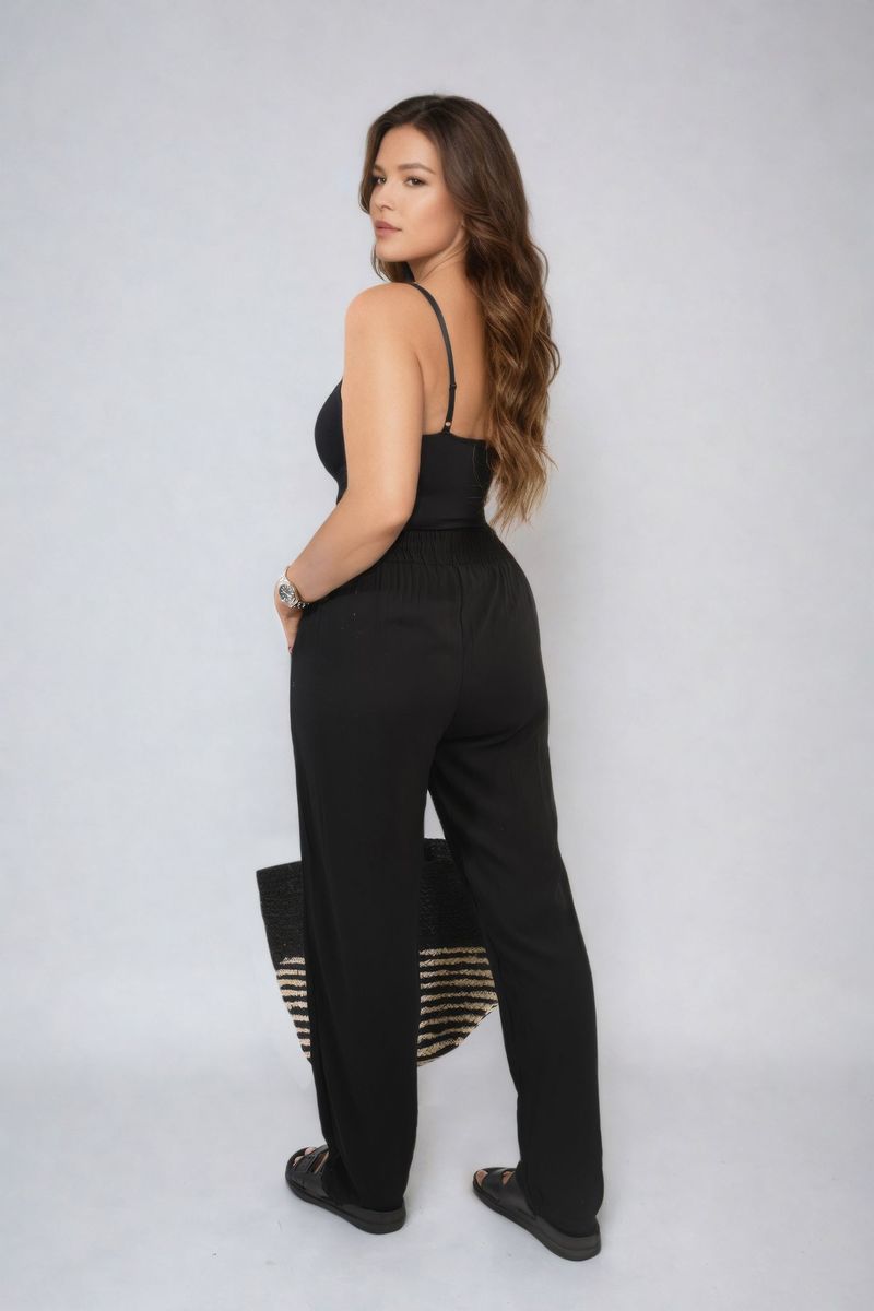 She Wears Glory™ Drawstring High Waist Trouser with Side Pockets