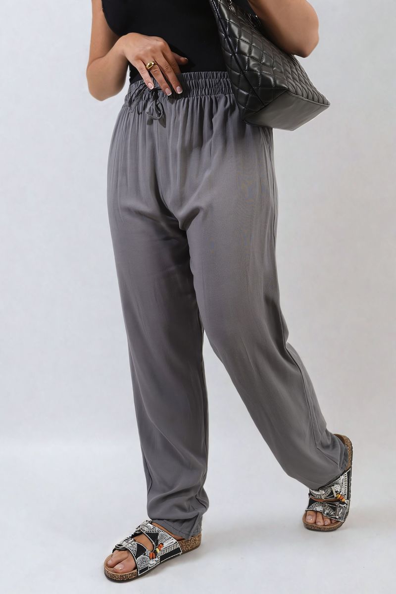 She Wears Glory™ Drawstring High Waist Trouser with Side Pockets