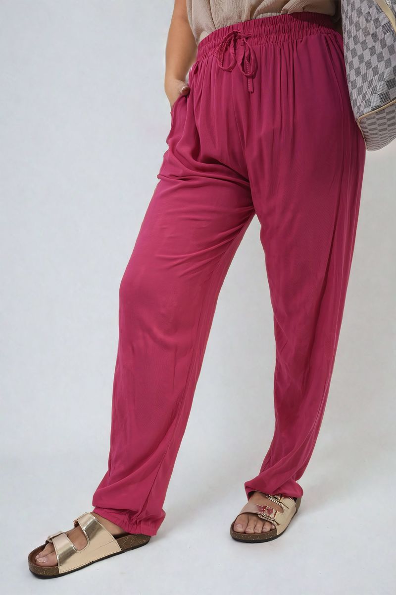 She Wears Glory™ Drawstring High Waist Trouser with Side Pockets