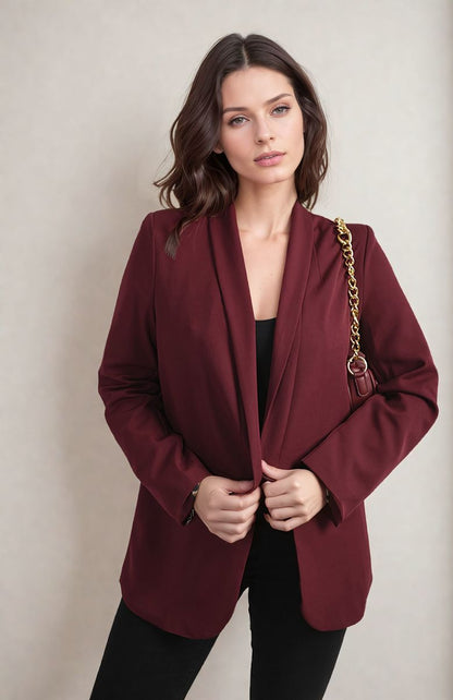 She Wears Glory™ Mira Leopard Print Blazer Jacket