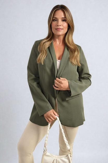 She Wears Glory™ Mira Leopard Print Blazer Jacket - She Wears Glory Beverly Hills