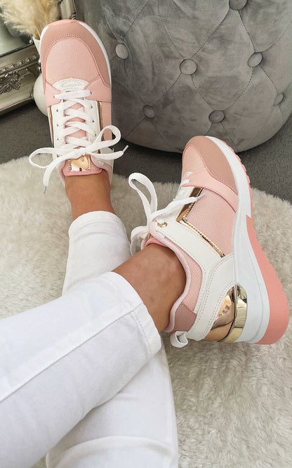 She Wears Glory™ Lace Up Trainers