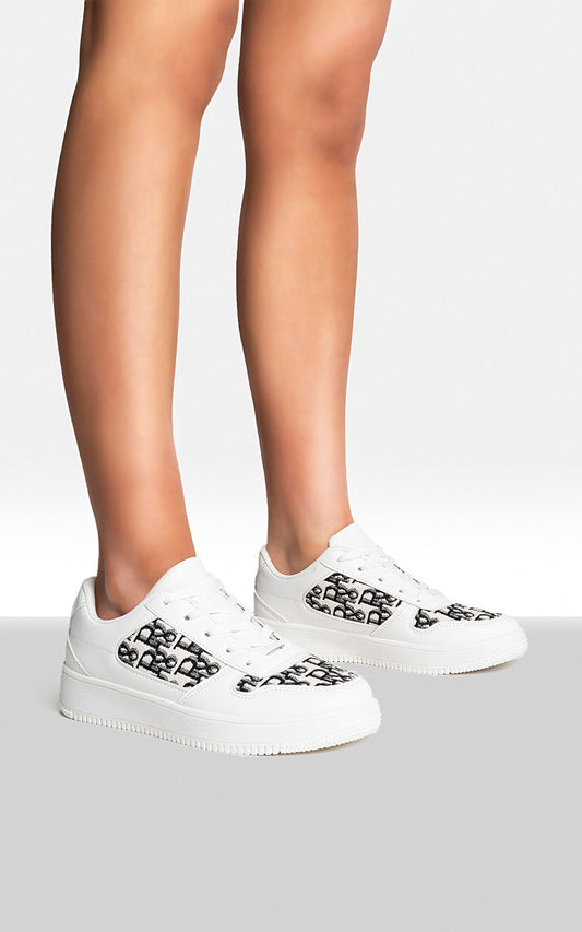 She Wears Glory™ Lace Up Platform Trainers
