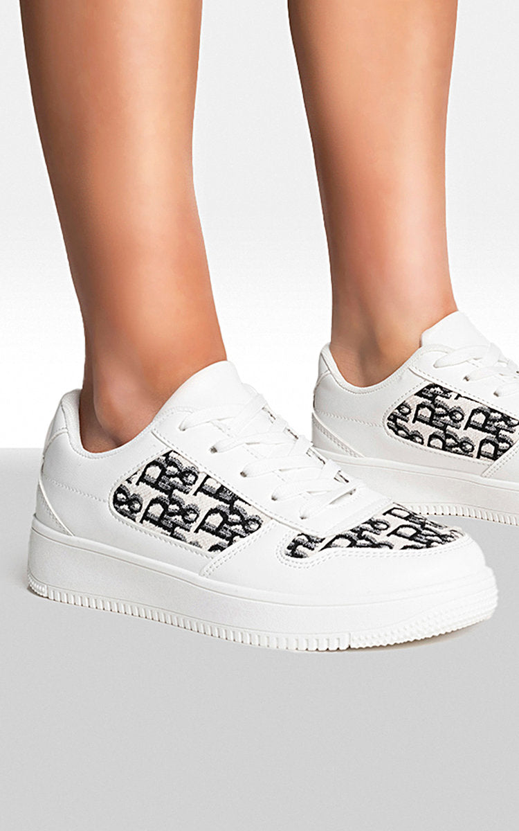 She Wears Glory™ Lace Up Platform Trainers