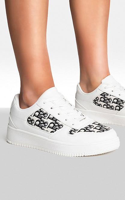 She Wears Glory™ Lace Up Platform Trainers