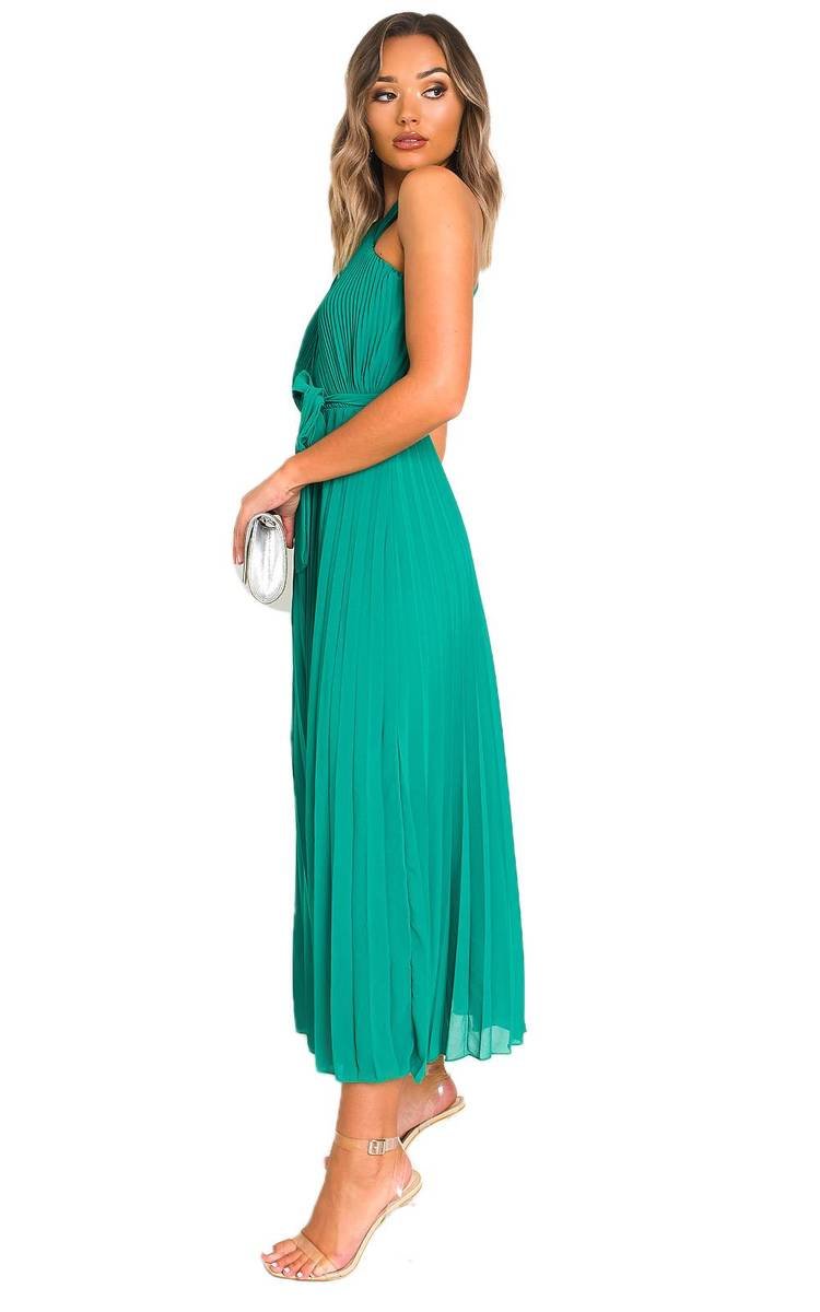 She Wears Glory™ Pleated Crossover Maxi Dress