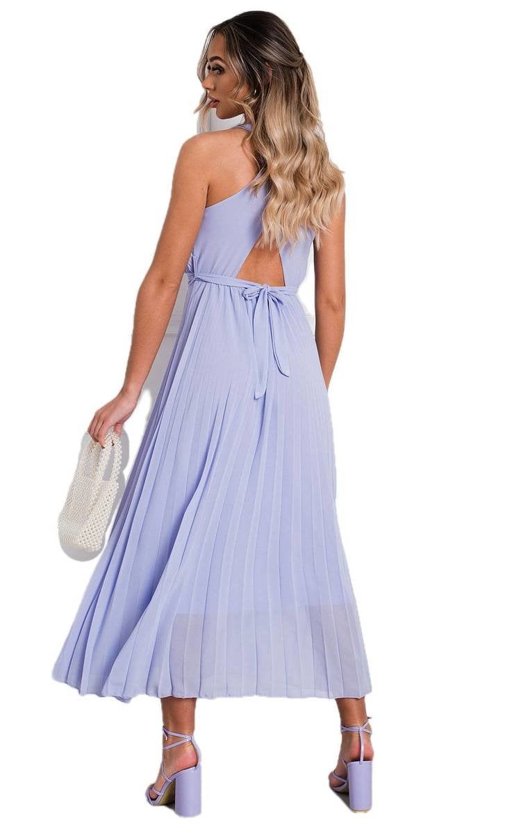 She Wears Glory™ Pleated Crossover Maxi Dress