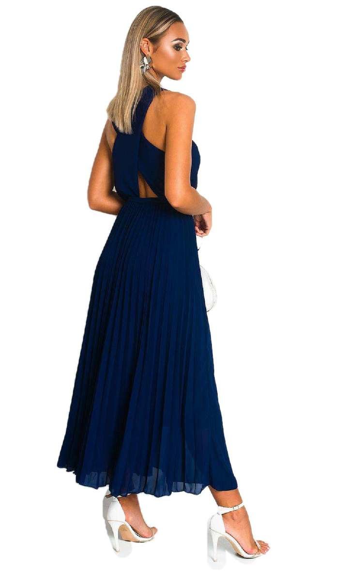 She Wears Glory™ Pleated Crossover Maxi Dress