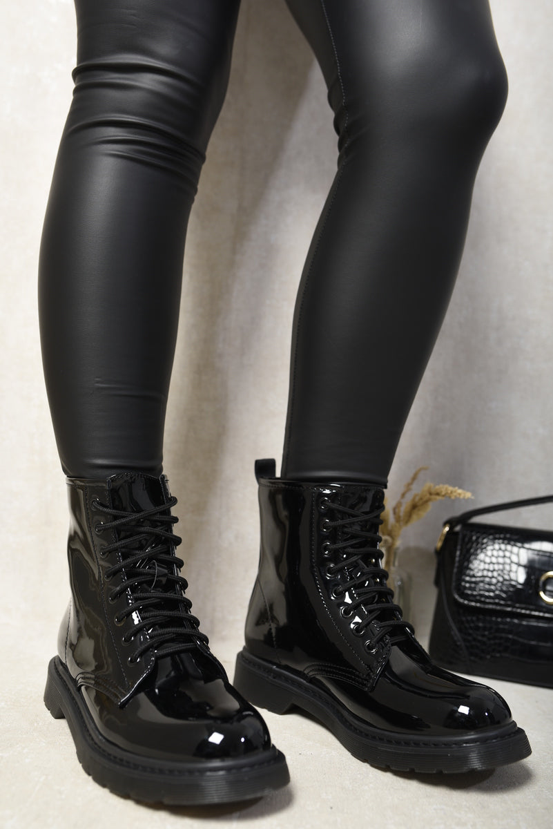 She Wears Glory™ Lace-Up Platform Ankle Boots