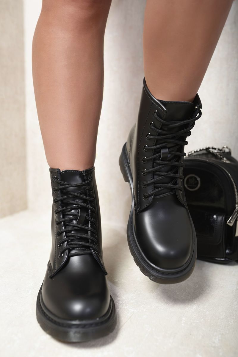 She Wears Glory™ Lace-Up Platform Ankle Boots