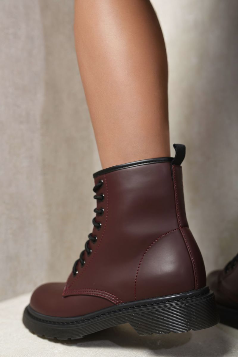 She Wears Glory™ Lace-Up Platform Ankle Boots