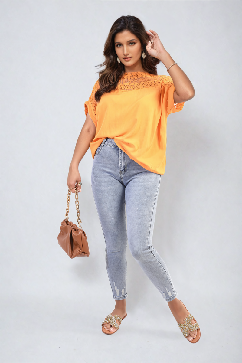 She Wears Glory™ Distressed High Waisted Jeans
