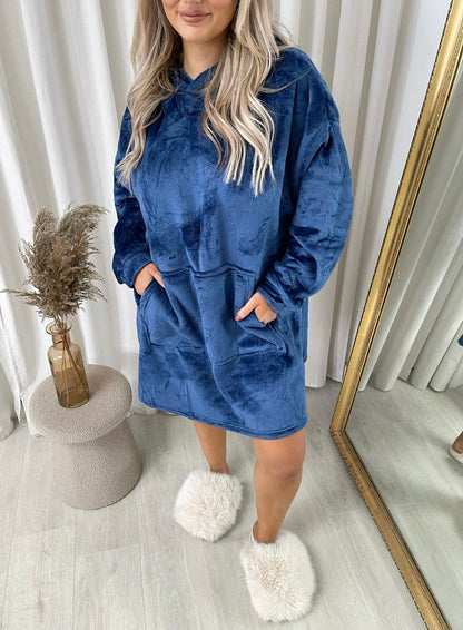 She Wears Glory™ Oversized Fluffy Winter Blanket Hoodie