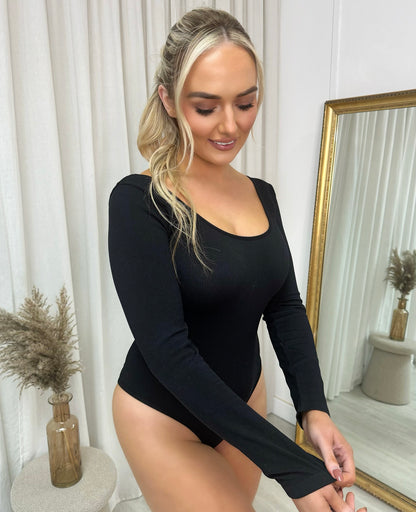 Long Sleeve Bodysuit - She Wears Glory Beverly Hills