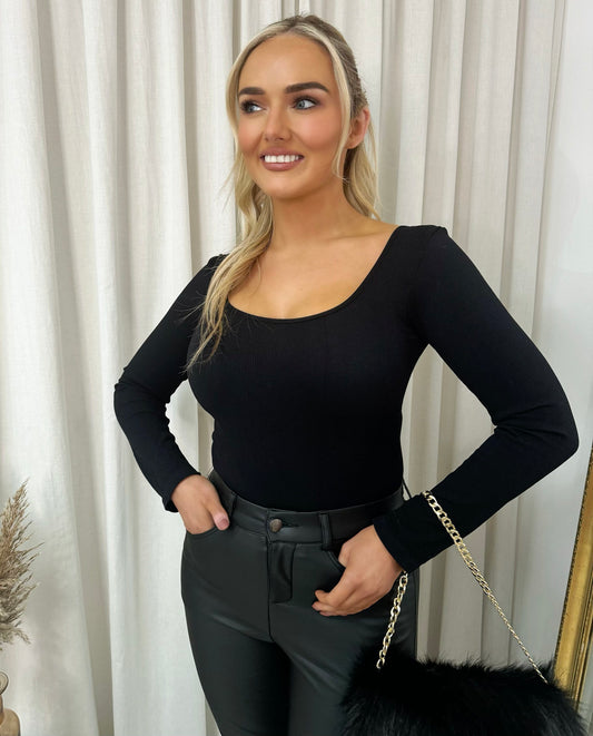 Long Sleeve Bodysuit - She Wears Glory Beverly Hills