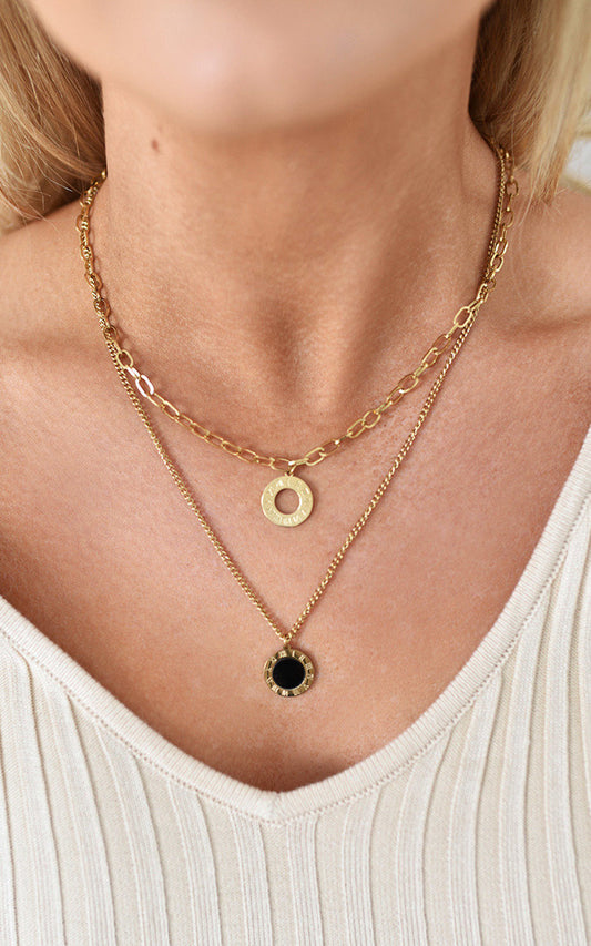 She Wears Glory™ Two Layer Necklace