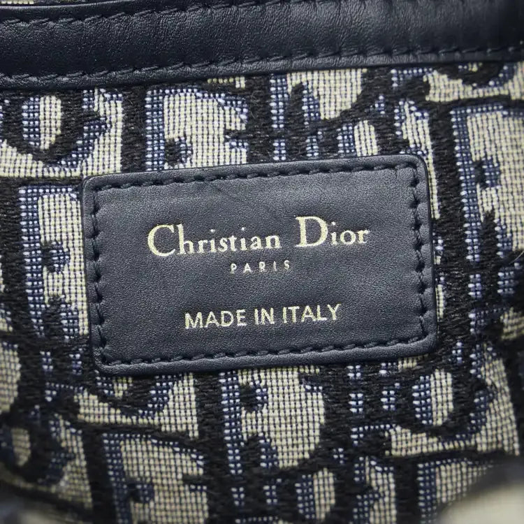 Dior Oblique Wicker Bucket Bag
