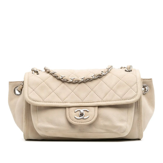 Chanel Calfskin French Riviera Shoulder Bag