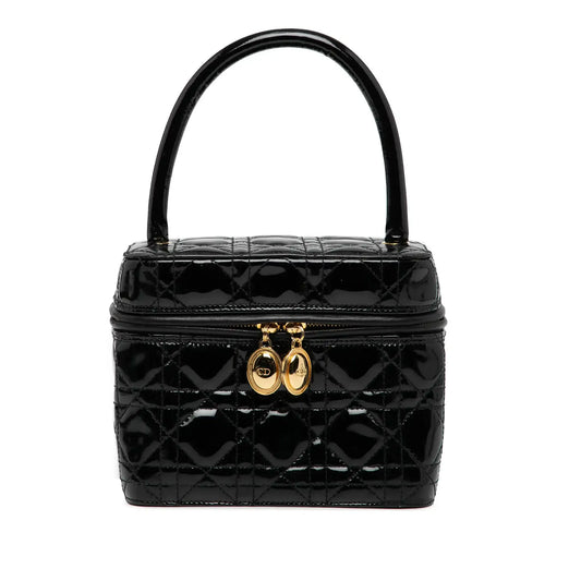 Dior Patent Cannage Vanity Case