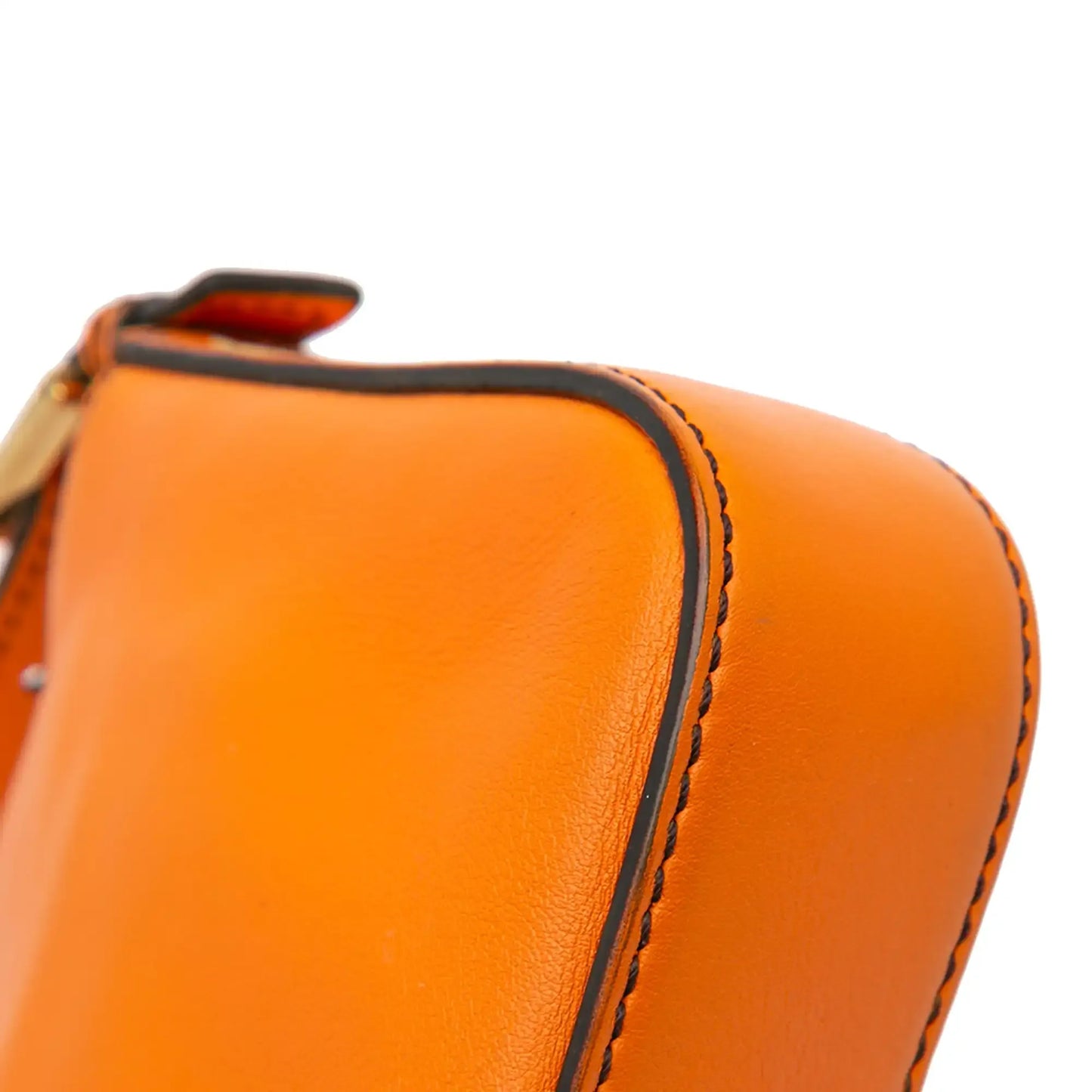 Fendi Leather Baguette Satchel