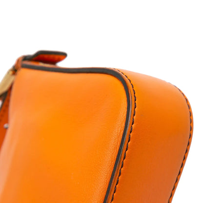 Fendi Leather Baguette Satchel