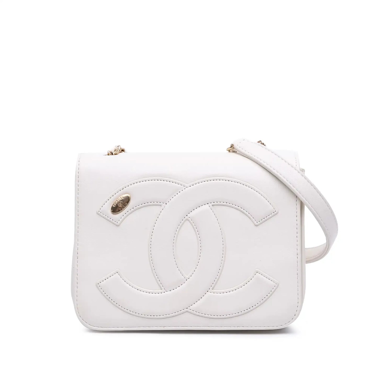 Chanel Lambskin CC Mania Flap