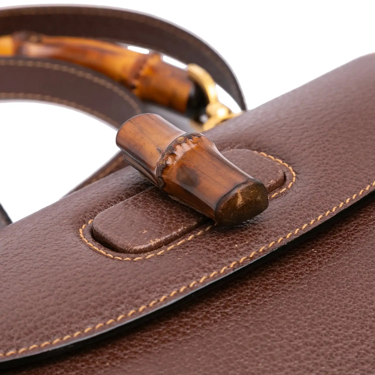 Gucci Grained Calfskin Bamboo Night