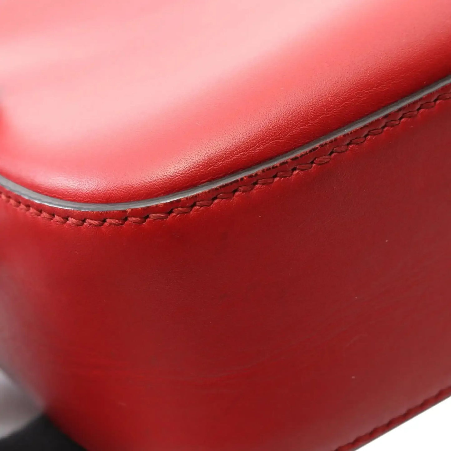 Gucci Calfskin Web Webby Bee Camera Bag