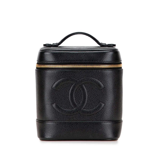 Channel CC Caviar Vanity Bag