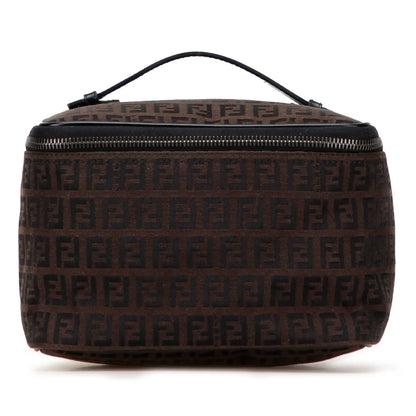 Fendi Zucca Canvas Vanity Bag