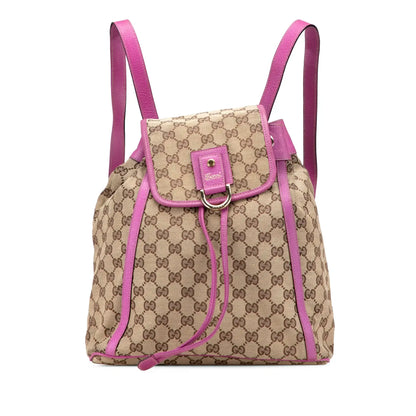 Gucci GG Canvas Abbey D Ring Backpack