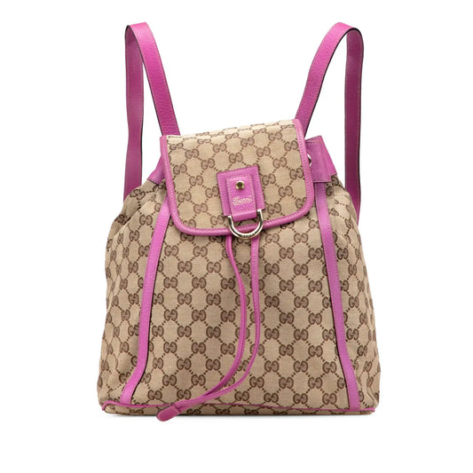 Gucci GG Canvas Abbey D Ring Backpack