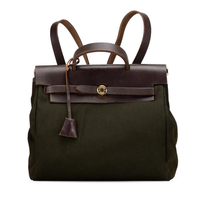 Hermès Toile Herbag Backpack PM