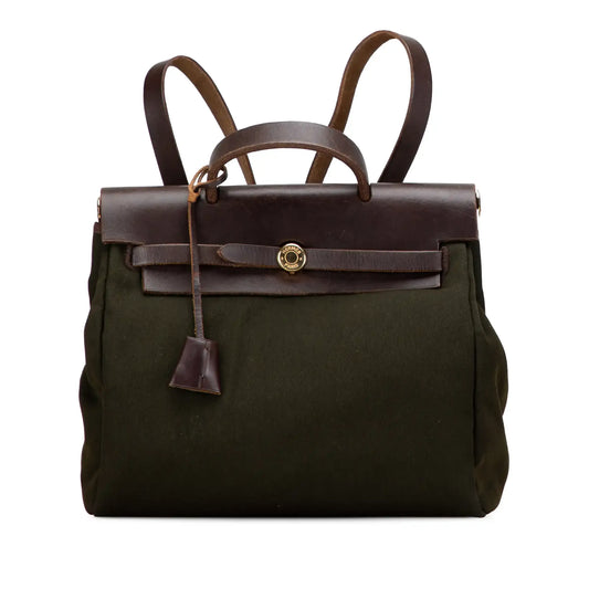 Hermès Toile Herbag Backpack PM