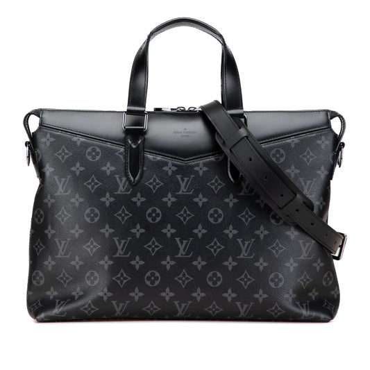 Louis Vuitton Monogram Eclipse Explorer Business Bag