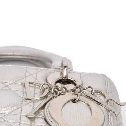 Dior Small Metallic Grained Calfskin Cannage My ABCDior Lady Dior