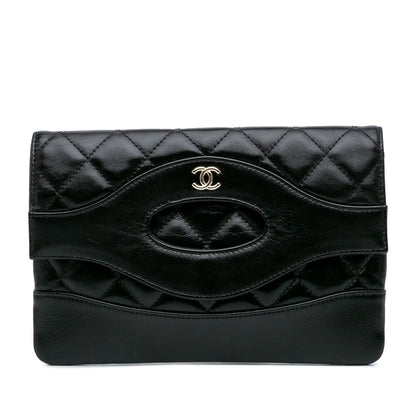 Chanel Shiny Crumpled Calfskin 31 Clutch