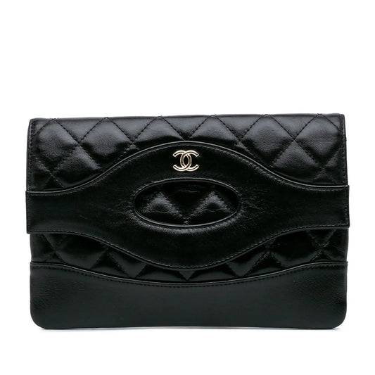 Chanel Shiny Crumpled Calfskin 31 Clutch