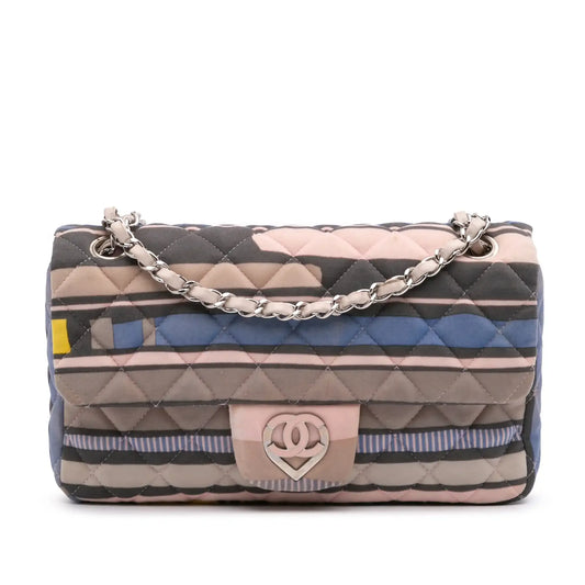 Chanel Small Quilted Jersey Ocean Drive Flap