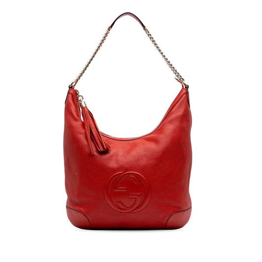 Gucci Medium Leather Soho Shoulder Bag