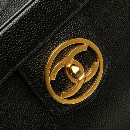 Louis Vuitton Caviar CC Turnlock Vanity Bag