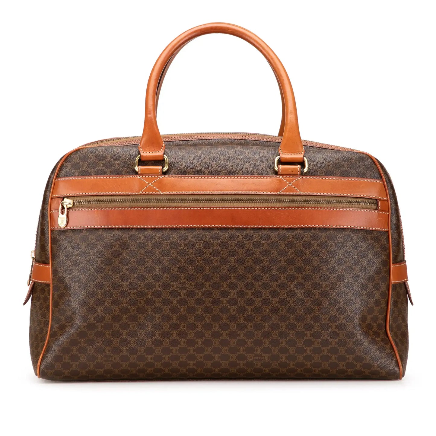 Celine Macadam Coated Canvas Duffle Bag