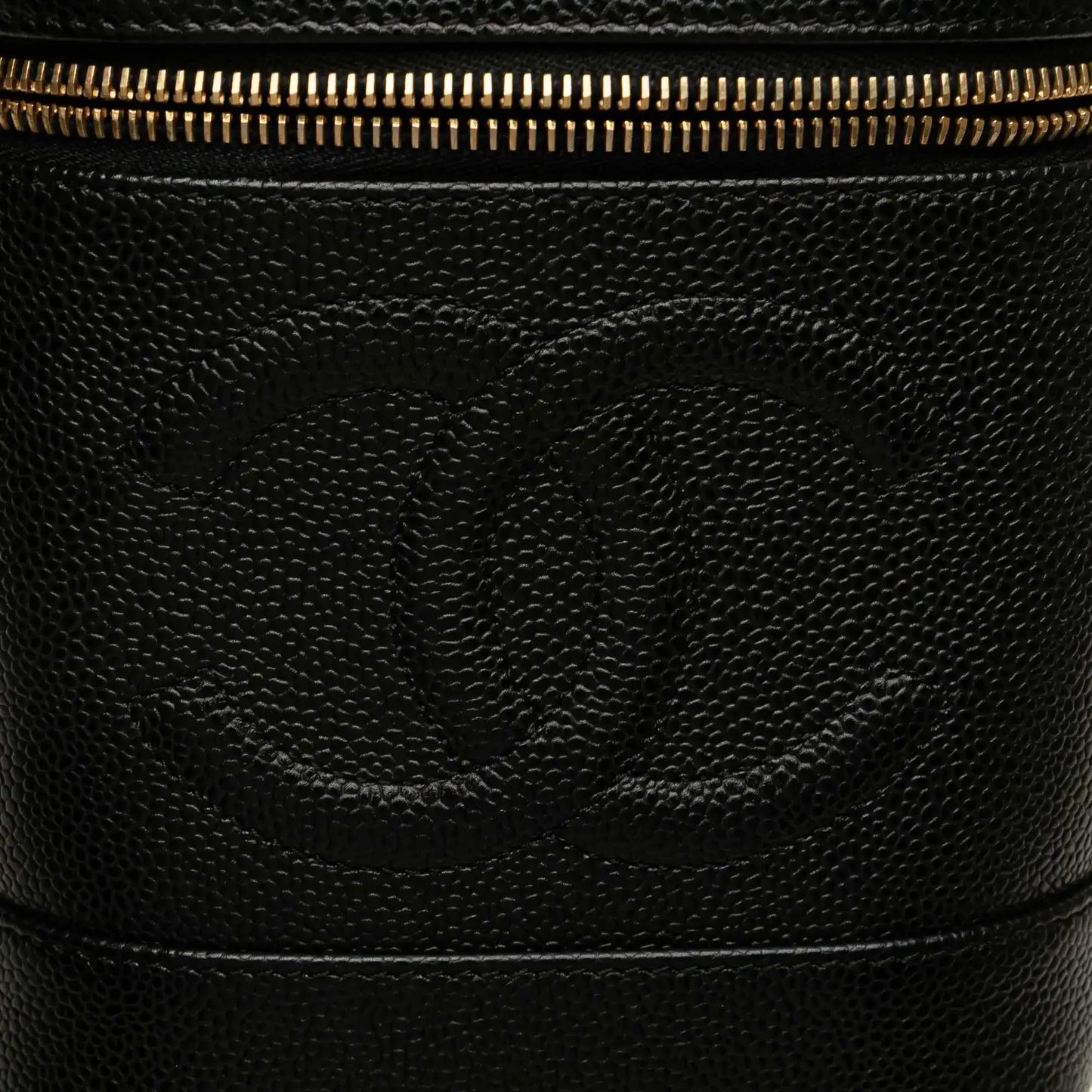 Channel CC Caviar Vanity Bag