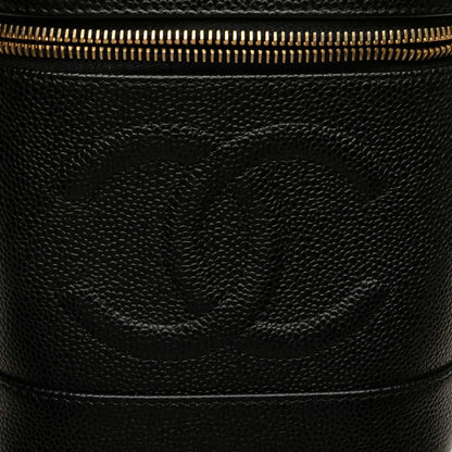 Channel CC Caviar Vanity Bag